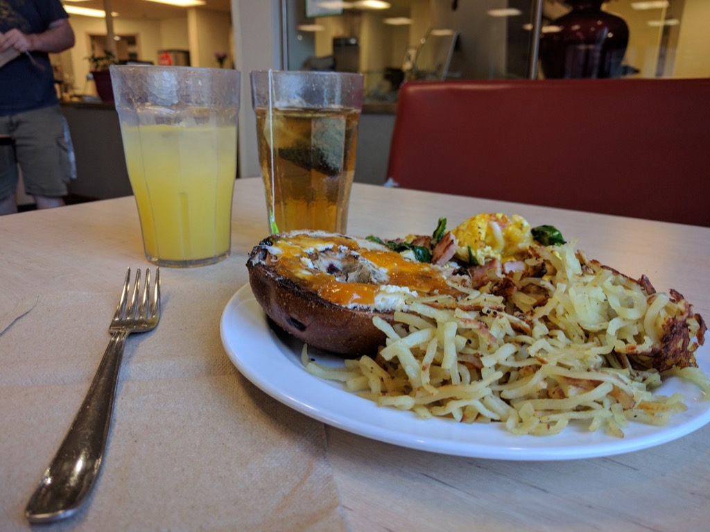 Ham & Cheese Scramble with Veggies