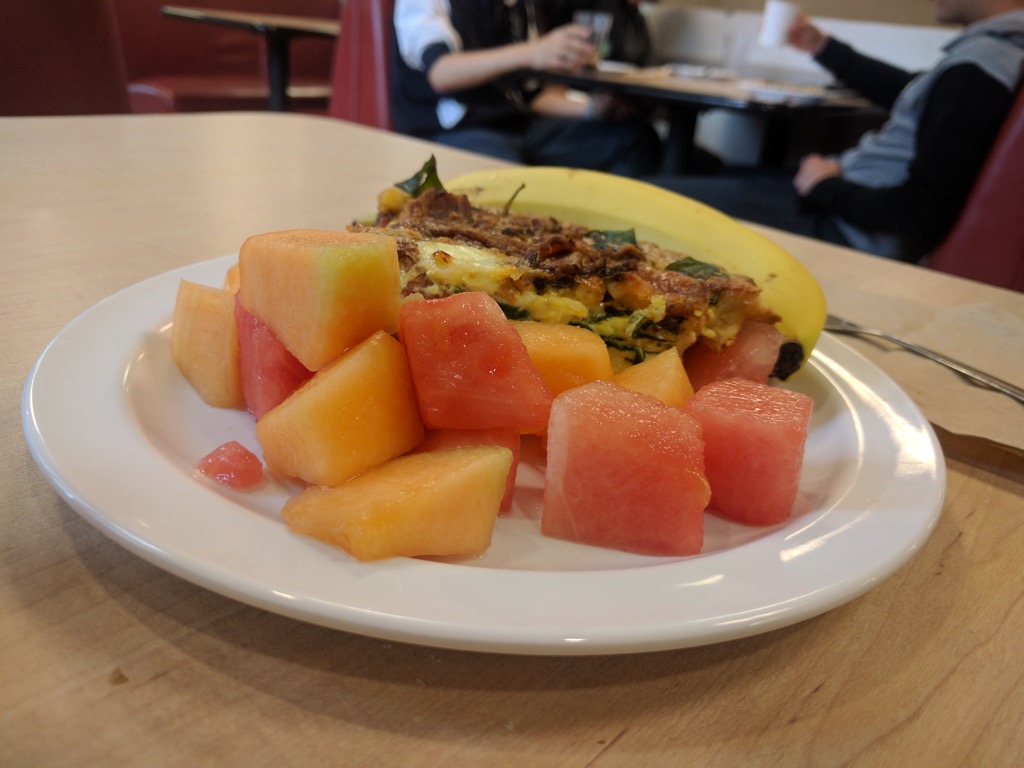 Bacon, Spinach & Cheese Quiche