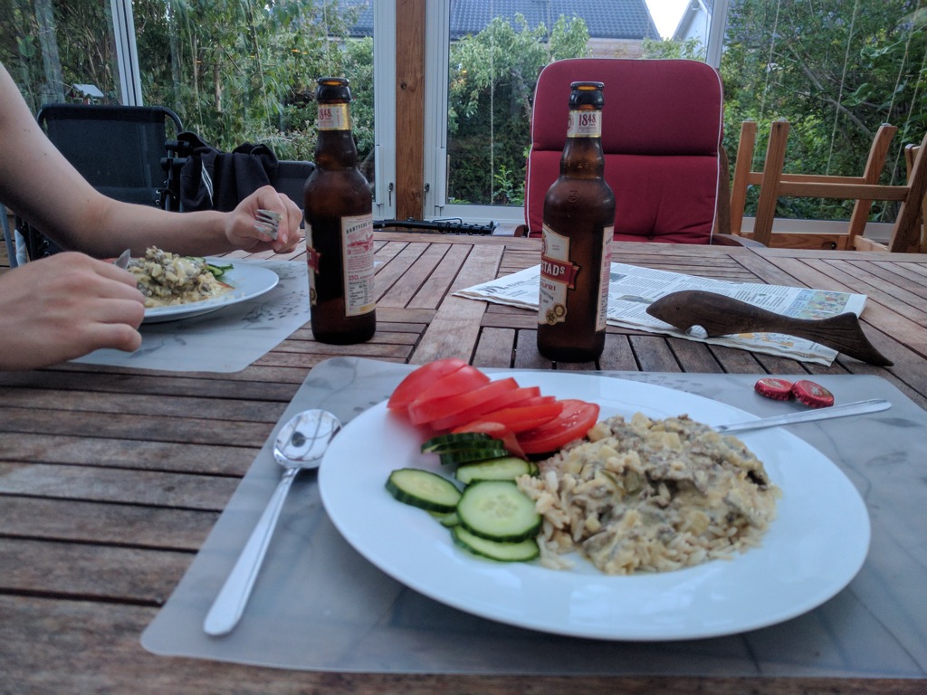 Ren & Ris med Gurka & Tomat